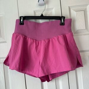 JoyLab High Waist Pink Women's Shorts With Built in Pockets